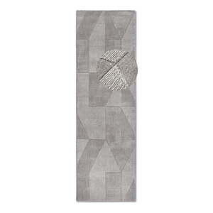 Sivý ručne tkaný vlnený behúň 80x250 cm Ursule – Villeroy&Boch vyobraziť