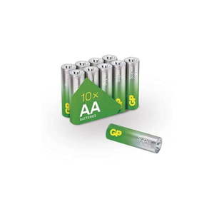 Súprava 10 alkalických baterií EMOS GP Super AA vyobraziť