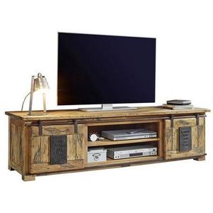 Livetastic TV DIEL, mangové drevo, prírodná farba, 180/50/55 cm vyobraziť