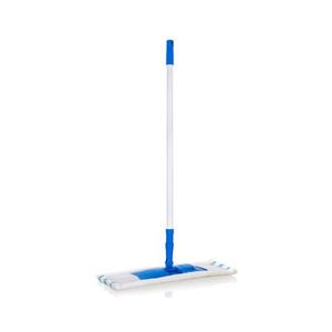 Podlahový mop Brilanz 68-120 cm, modro-biely% vyobraziť