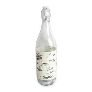 TORO Sklenená fľaša s patentným uzáverom TORO 1l Cafe bistro vyobraziť