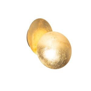 Smart wandlamp goud incl. LED - Sunrise vyobraziť