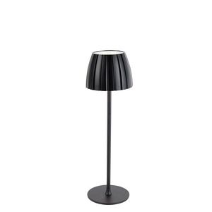 Moderná stolná lampa čierna 3-stupňová stmievateľná nabíjateľná - Dolce vyobraziť