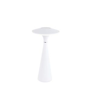 Stolná lampa biela vrátane 3-stupňovej LED stmievateľnej IP44 nabíjateľná - Espace vyobraziť
