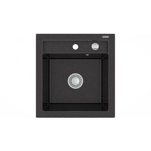 MEXEN MEXEN - Vito granitový drez 1-miska 520x490 mm, čierna škvrnité 6503521000-76 vyobraziť