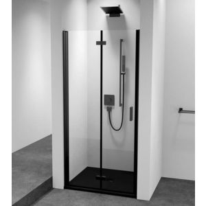 POLYSAN - ZOOM BLACK sprchové dvere skladacie 700 lavé, číre sklo ZL4715BL vyobraziť