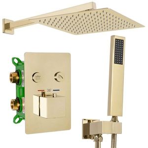 REA - Sprchový termostatický set FENIX DAVIS zlatý + BOX REA-P6324 vyobraziť