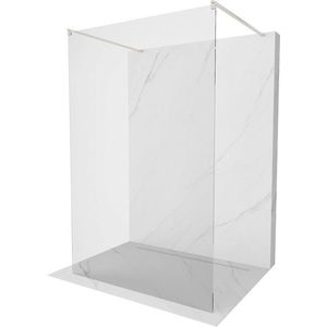 MEXEN/S - Kyoto samostatne stojaca sprchová zástena 110 x 200, transparent 8 mm, nikel kartáčovaná 800-110-002-97-00 vyobraziť
