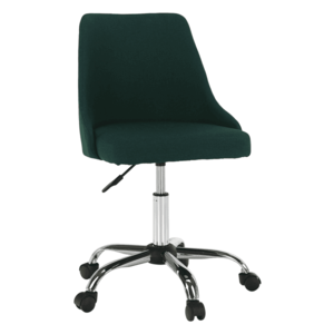 Kancelárska stolička, smaragdová/chróm, EDIZ vyobraziť