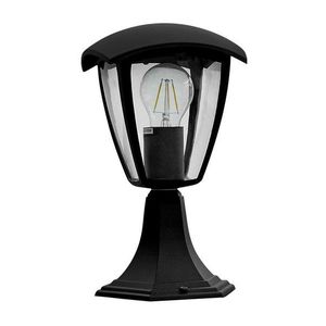 LED Solution Čierna záhradná lampa pre LED žiarovku E27 29cm 7059 vyobraziť