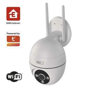 EMOS GoSmart Biela vonkajšia otočná kamera s WiFi H4057 vyobraziť