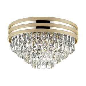 Brilagi Brilagi - LED Krištáľové stropné svietidlo VELURE 5xE14/40W/230V zlatá vyobraziť