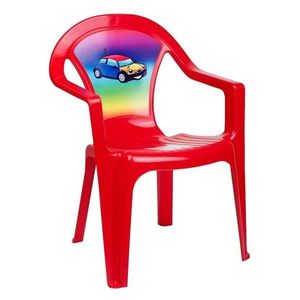 Star Plus Detská záhradná stolička, červená vyobraziť