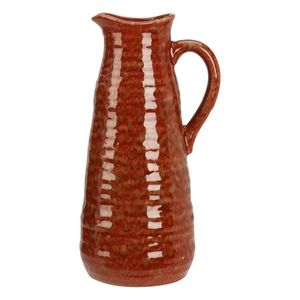 Kameninová váza/džbán Busara 10, 5 x 24 cm, červená vyobraziť
