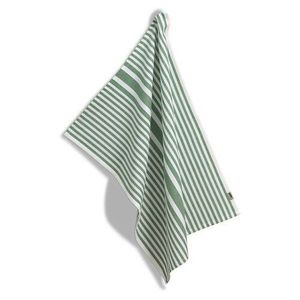 Kela Utierka Cora, 100% bavlna, zelené prúžky, 70 x 50 cm vyobraziť