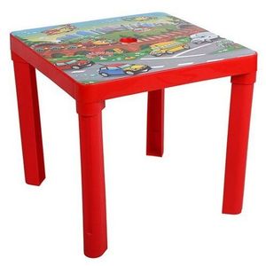 Star Plus Detský záhradný stôl, červená vyobraziť