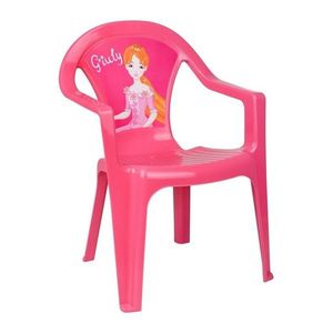 Star Plus Detská záhradná stolička, ružová vyobraziť