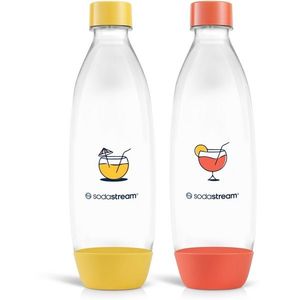 Sodastream Fľaša Fuse Orange/Yellow 2x 1 l, do umývačky vyobraziť