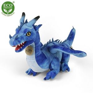 Rappa Plyšový drak modrý, 40 cm ECO-FRIENDLY vyobraziť