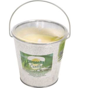 Repelentná sviečka Citronella v plechovom obale, 160 gramov vyobraziť