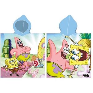 Carbotex Detské pončo Sponge Bob a Patrick, 55 x 110 cm vyobraziť