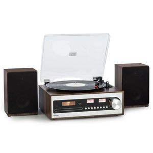 Auna Oxford SE, mini stereo systém, DAB+/FM, BT funkcia, vinyl, CD, AUX-In vyobraziť