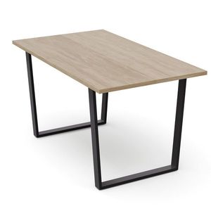 Blumfeldt Bearsdon, jedálenský stôl s kovovými nohami, 140 x 80 cm vyobraziť