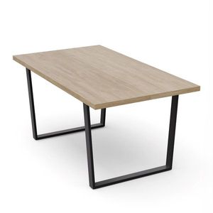 Blumfeldt Bearsdon, jedálenský stôl, kovové nohy, 160 x 90 cm vyobraziť