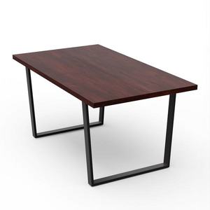 Blumfeldt Bearsdon, jedálenský stôl s kovovými nohami, 160 x 90 cm vyobraziť