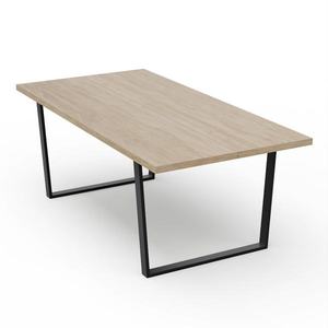 Blumfeldt Bearsdon, jedálenský stôl, kovové nohy, 200 x 100 cm vyobraziť