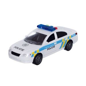 Detské policajné auto na zotrvačník Teddies so zvukom a svetlom 15cm vyobraziť