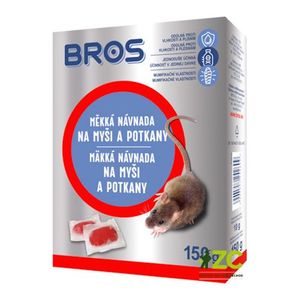 Mäkká návnada na myši a potkany BROS 150g vyobraziť