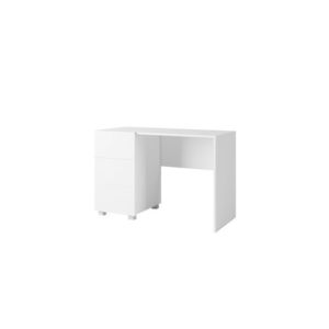 ArtGiB Písací stolík CALABRINI C-01 | biela/biely lesk vyobraziť
