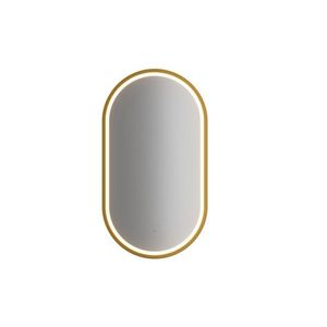 ArtCom LED zrkadlo APOLLO 2 | zlatá 50 x 90 cm vyobraziť