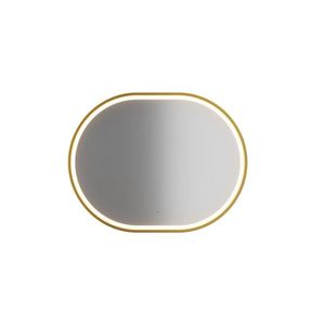 ArtCom LED zrkadlo APOLLO 2 | zlatá 90 x 70 cm vyobraziť
