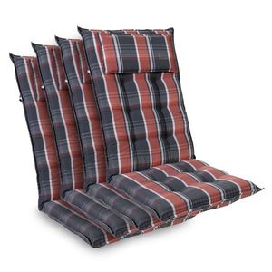 Blumfeldt Sylt, čalúnená podložka, podložka na stoličku, podložka na vyššie polohovacie kreslo, vankúš, polyester, 50 × 120 × 9 cm vyobraziť