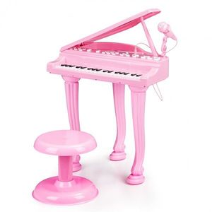 Detské piano s mikrofónom Tinny ružové vyobraziť