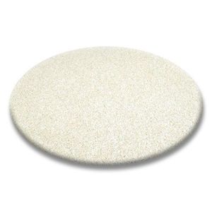 Guľatý koberec SHAGGY HIZA 5 cm krémový vyobraziť