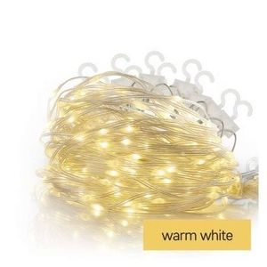 LED vánoční řetěz - záclona Dropi s programy 2, 9 m x 1, 5 m teplá bílá vyobraziť