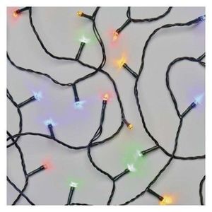 LED vánoční řetěz Steny s programy 12 m barevný vyobraziť