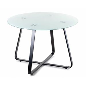 Okrúhly stôl Tika Black 110 cm vyobraziť