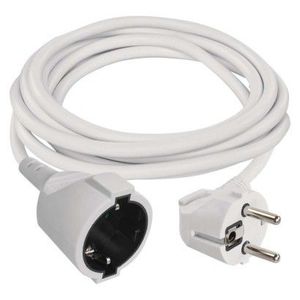Prodlužovací kabel s 1 zásuvkou PEMPO 3 m bílý vyobraziť