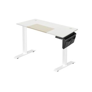 Elektricky nastavitelný psací stůl Redikt 140 cm bílý vyobraziť