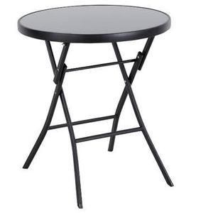 Skládací stolek Oasa 60 cm černý vyobraziť