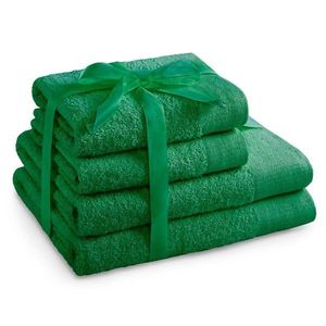 Súprava bavlnených uterákov AmeliaHome AMARI zelená vyobraziť