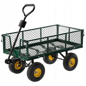 Zahradní vozík MOCKIN 120 L zelený vyobraziť
