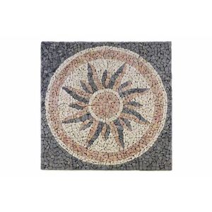 Divero Garth 765 mramorová mozaika - motív slnka 120x120 cm vyobraziť
