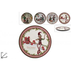 MAKRO - Podložka 33cm vianočná rôzne dekory vyobraziť