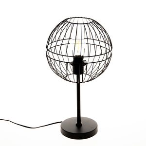 Moderná stolná lampa čierna - Sphaera vyobraziť