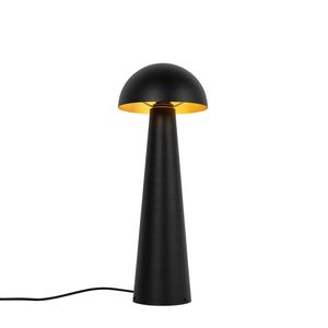 Vonkajšia stojaca lampa čierna 65 cm - Hríb vyobraziť